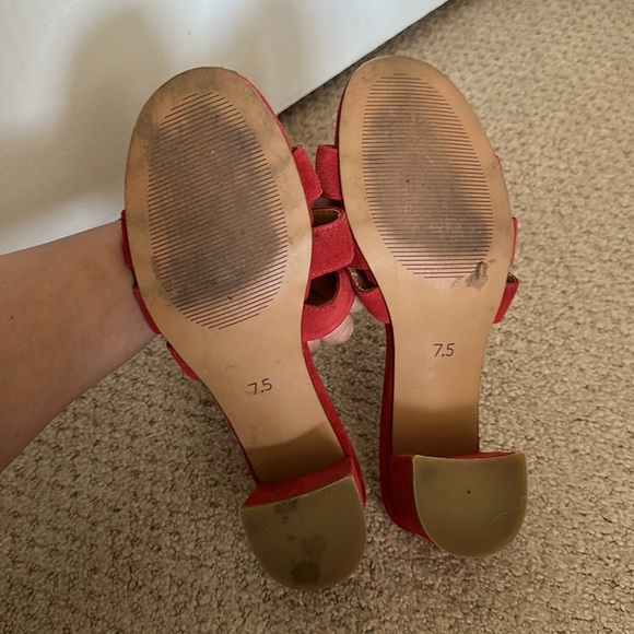 Marais block heel sandals mules - Picture 4 of 4